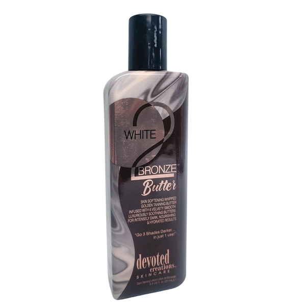 Devoted Creations White 2 Bronze Whipped Golden Tanning Butter 8.5oz
