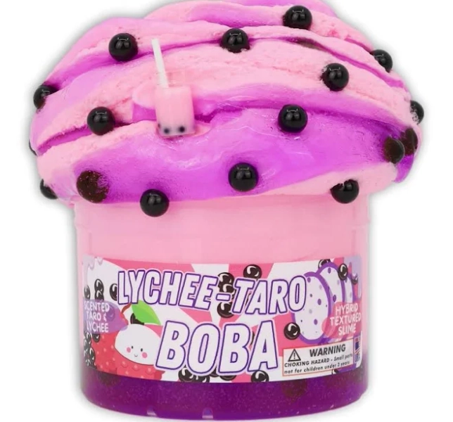 Dope Slime Lychee- Taro Boba Slime