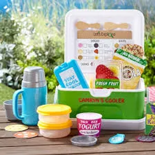 Melissa & Doug Let's Explore Camp Cooler Play Set