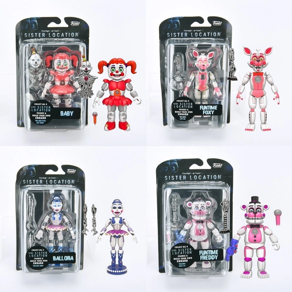 Funko Five Nights At Freddy Ennard Ballora Baby Funtime Foxy 5" Action Figure