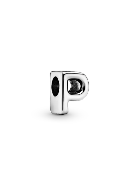 Letter P Alphabet Charm