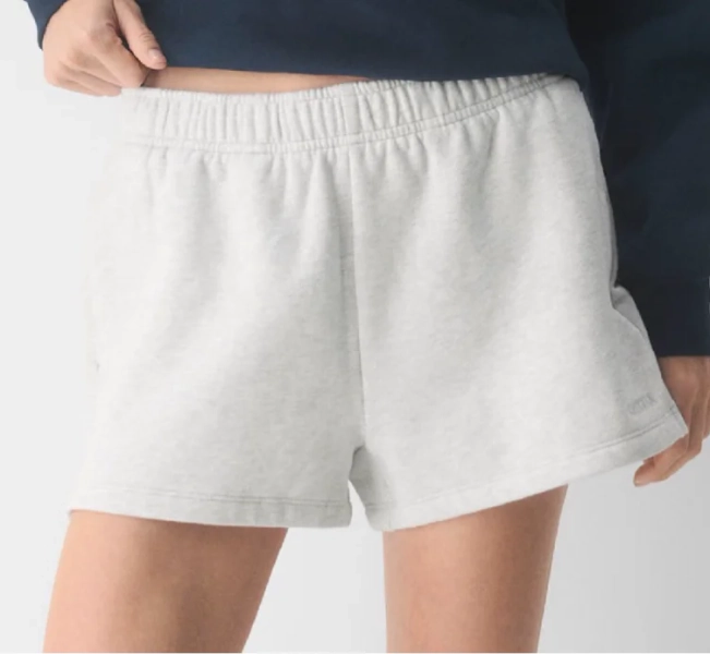 Cozy Sweatfleece Mega Hi-Rise Mini Short | Aritzia US