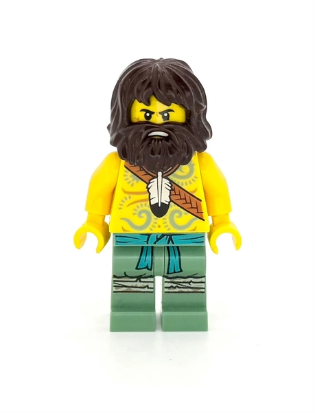 LEGO Ninjago - Bolobo Indian Feather Beard Minifigure - njo0638 71735