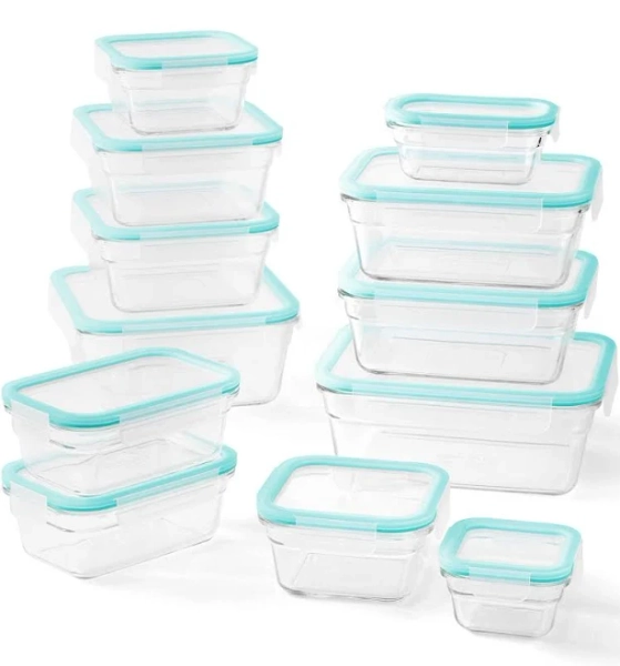 Member's Mark 24-Piece Glass Food Storage Set