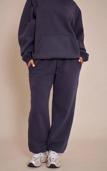 Petite Navy Cuffed Sweatpants