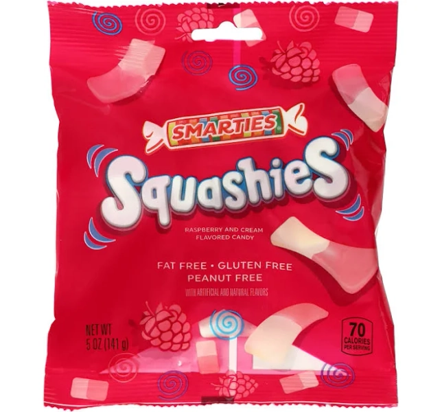 Smarties Squashies 5oz 12ct