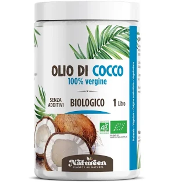 Olio di Cocco Bio Planète au Naturel Crudo e Spremuto a Freddo