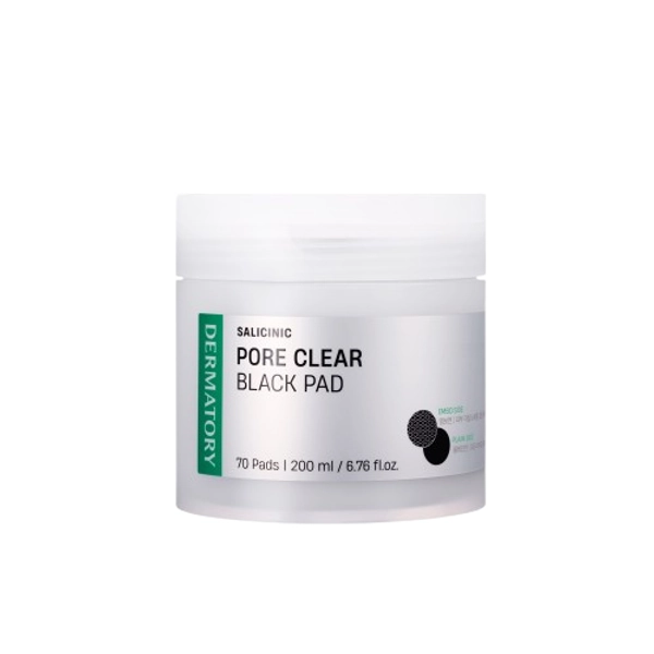 Shop Dermatory - Salicinic Pore Clear Black Pad - 70pcs  | STYLEVANA