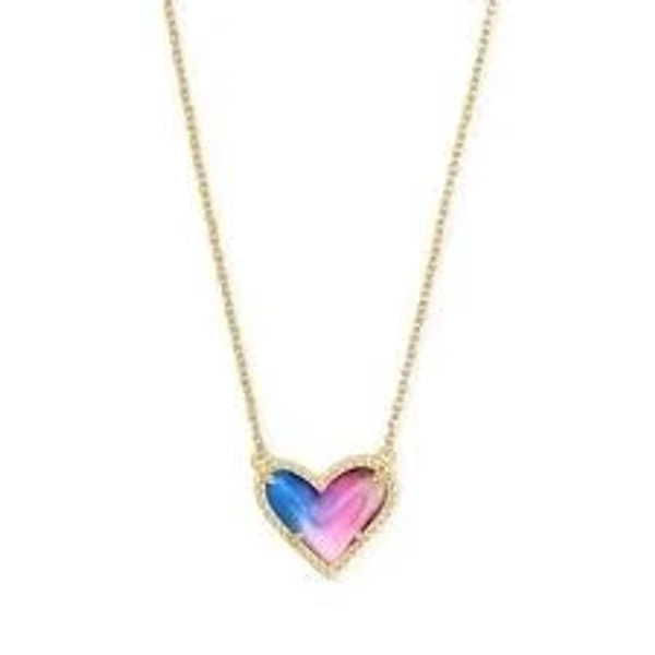 Kendra Scott Ari Heart Short Pendant