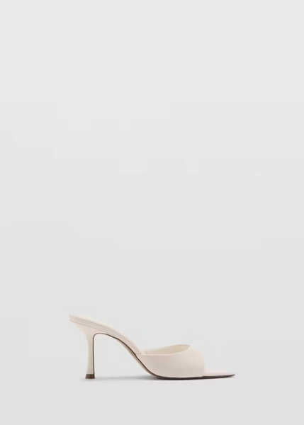 Sandales pointues à talon - Femme | MANGO France métropolitaine