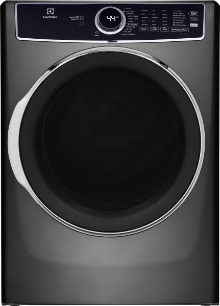 Electrolux 8-cu ft Stackable Vented Electric Dryer with Steam Cycle ( Titanium )