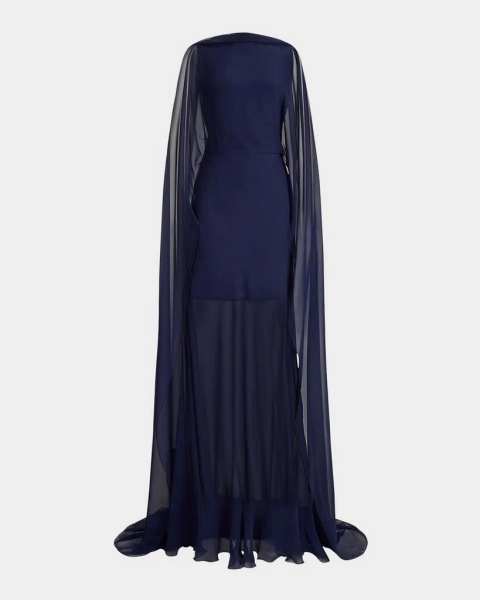 Dylon Washed Chiffon Scarf Evening Dress – On Sale Now with Up to 70% Off | Discover Exclusive Deals & Savings at BeyondStyle – Authentic Ralph Lauren women|Women|dresses|women's clothing|gowns with Limited-Time Discounts, Free Shipping, and Price Comparisons to Save You More"