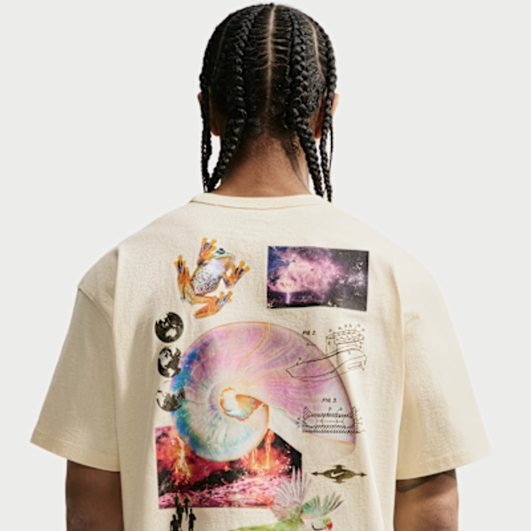 Nike Sportswear Premium Essentials T-Shirt - Coconut Milk - Size XS