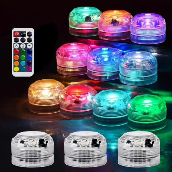 Color Changing Led Tealight Candles with Remote Control, Battery Operated Flameless Candle, Votive Candles,Electric Tea Candles for Party,for Indoor Decoration,Pack of 3