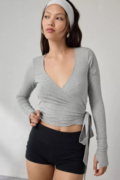 Out From Under Bec Ballet Wrap Top