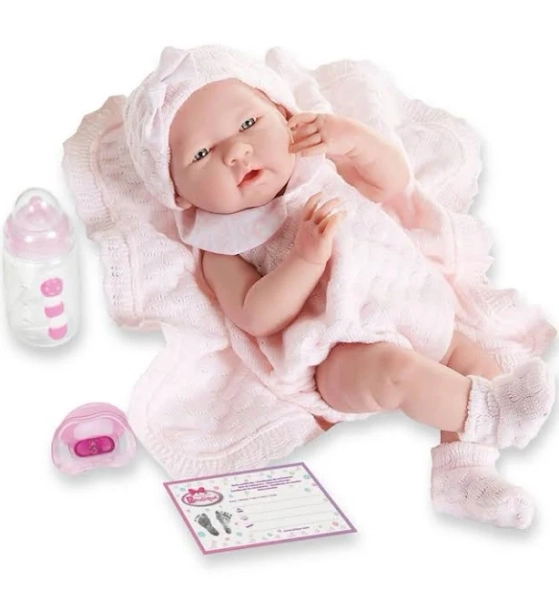 JC Toys La Newborn Real Girl Baby Doll