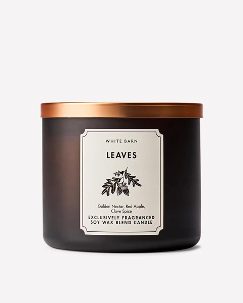 Leaves 3-Wick Candle