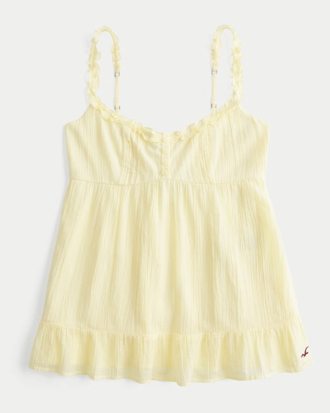 Ruffle Tunic Tank