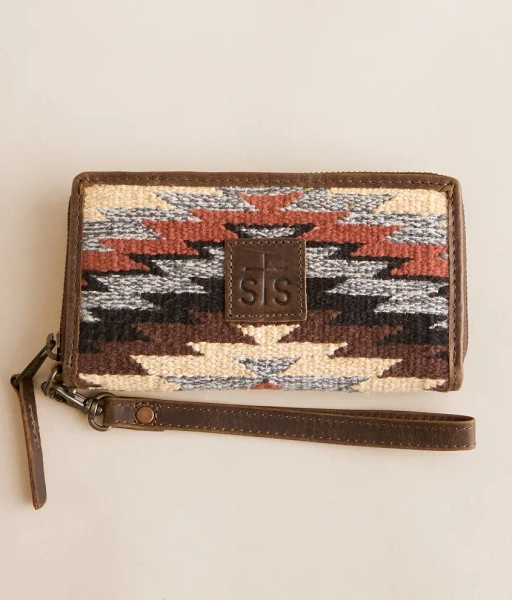 Serape Guadalupe Serape Wristlet Wallet
