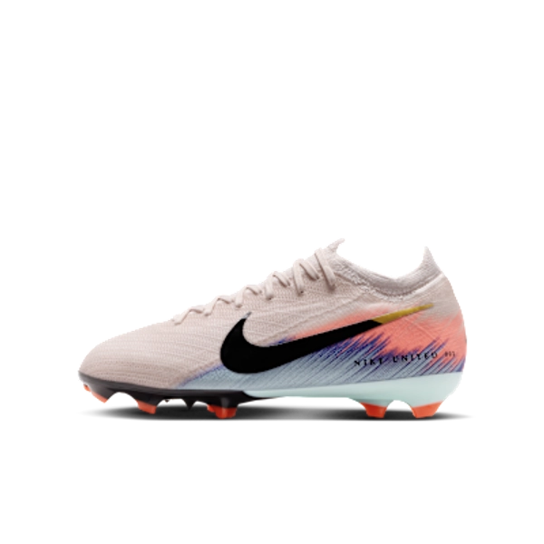 Nike United Jr. Mercurial Vapor 16 Pro Big Kids' Firm-Ground Low-Top Soccer Cleats
