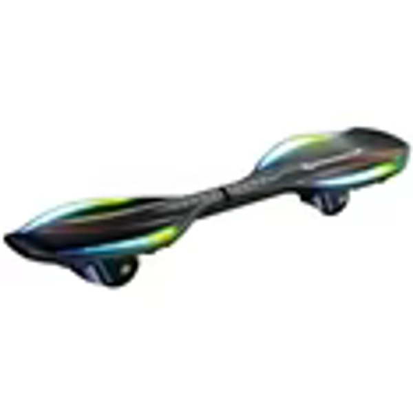 Razor Black Label Ripstik Ripster Light-up, Caster Skateboard with Multi-Color Lights, for Child 8+