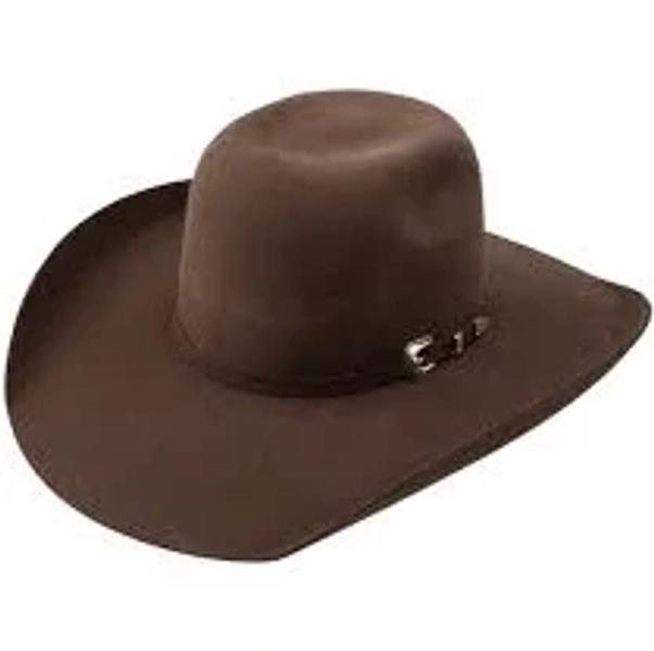 Resistol 3X Pay Window JR Felt Western Hat-Grey
