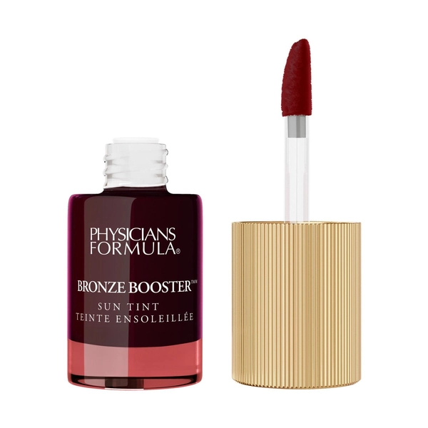 Physicians Formula Bronze Booster Sun Tint Glow Activated Lip & Cheek Stain, Berry Tint, Bronze Tint
