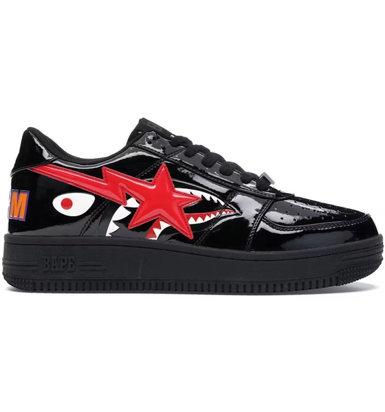 A Bathing Ape Bape Sta Low Shark Black