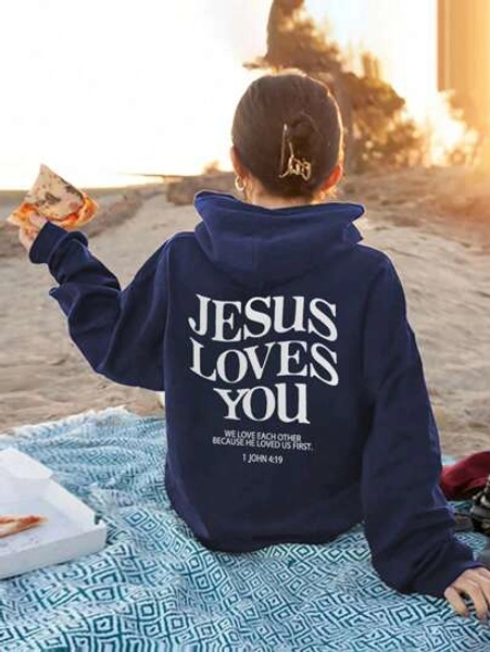 Tween Girl Students Loose Fit Printed Hoodies, Thermal Lined Casual Pullover Sweatshirts, Suitable For Spring, Autumn & Winter