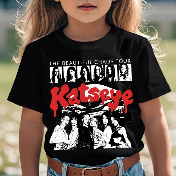 Catseye Girls Funny Awesome Graphic Kid T-Shirt Cute Kid T Shirts Street Style Tops Tees for Kid