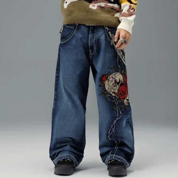 Jnco Los Angeles Skull & Roses