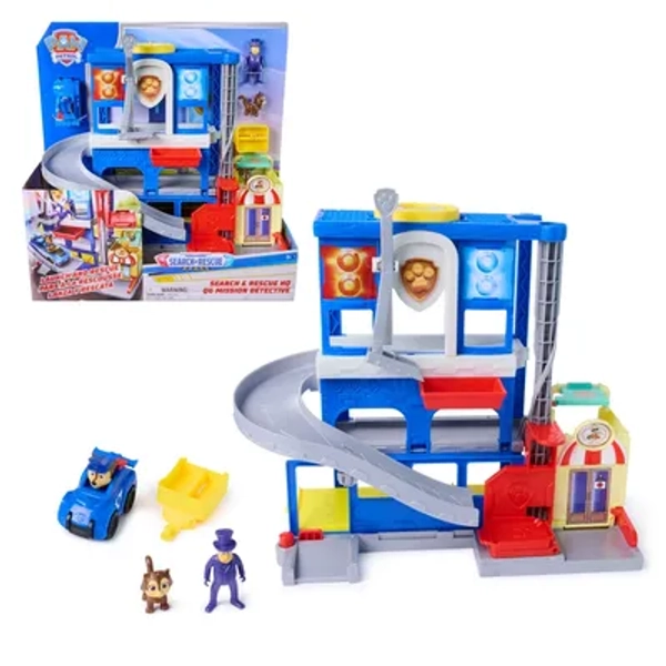 PAW Patrol Search & Rescue Pup Squad HQ Playset