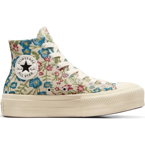 Converse Women's Chuck Taylor All Star Lift Platform Floral Tapestry High Top Sneakers