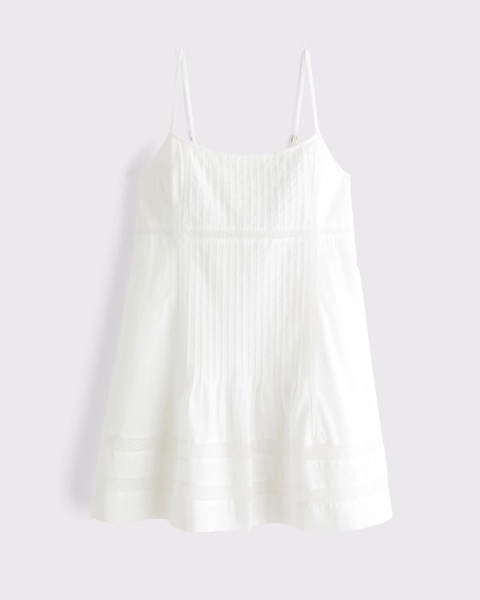 Scoopneck Flowy Mini Dress