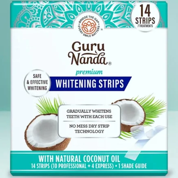 GuruNanda Premium Whitening Strips