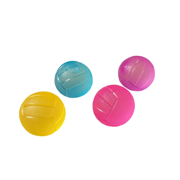 1 Pack Coconut Oil Squishy - Coconut Oil Stress Ball, Handmade Malleable Clear Jelly Bubblegum Texture Coconut Oil Squish (Random color)