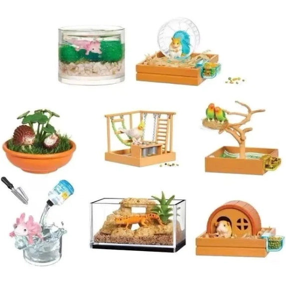 New MGA Miniverse Make It Mini Animals 2 Series Blind Box Cute Mystery Box Play House Toy Decor