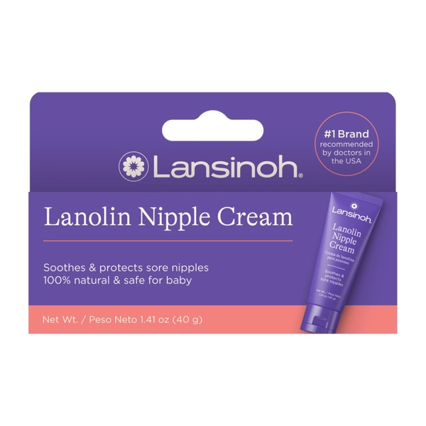 Lansinoh Lanolin Nipple Cream, 1.41 OZ