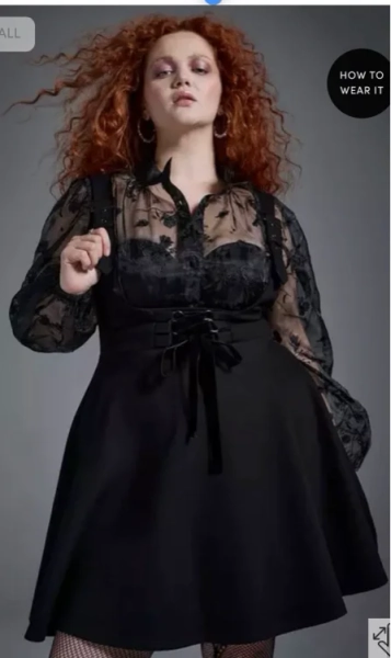 Nightfall Corset Pinafore
