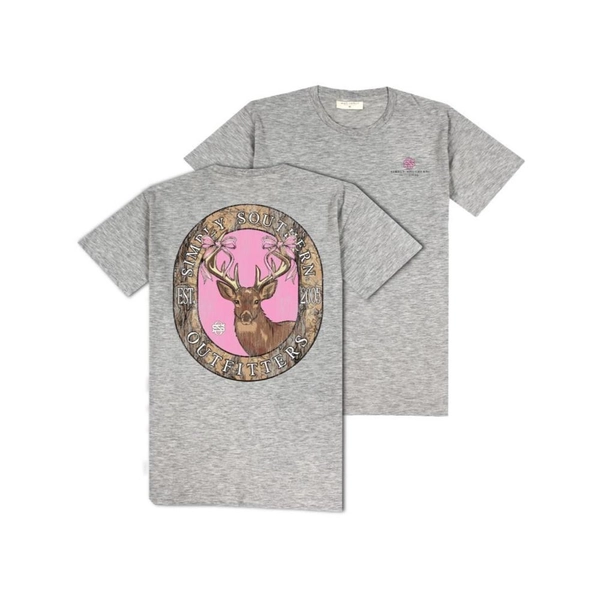 Women's Deer Short Sleeve T-Shirt - Simply Southern