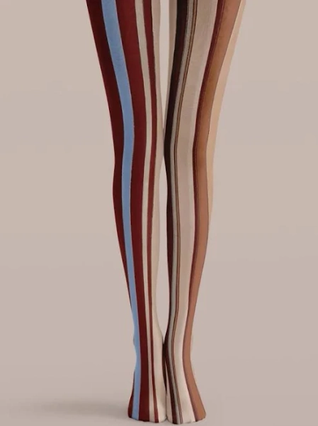 Viken Plan Striped Pantyhose