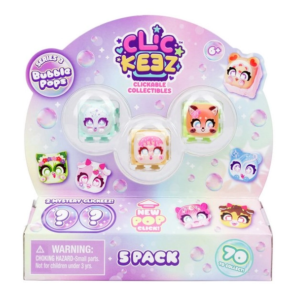 Buy Clickeez Series 3 Bubble Pop Keychain | Playsets and figures | Argos