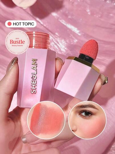 SHEGLAM Color Bloom Liquid Blush-Hot Topic Liquid Blush Liquid Waterproof Long Lasting High Pigment Non-Fading Natural Lasting Glow Lightweight Face Makeup Rare Brand Beauty Makeup Face Paint Cosmetic For Women Girls Perfect For Fall Winter Ideal For Y2K Fancy Fashion Suitable For Birthday Christmas Present Party Ready Best Color