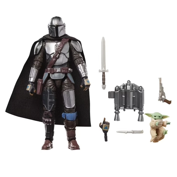 Star Wars The Vintage Collection The Mandalorian & Grogu Action Figure (3.75”)