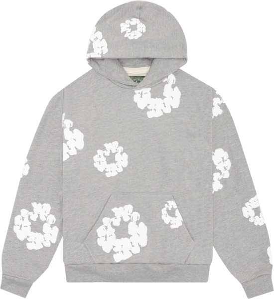The Cotton Wreath Sweatshirt Grey