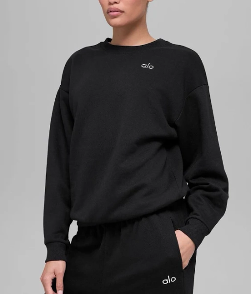 Alo Yoga Accolade Crew Neck Pullover
