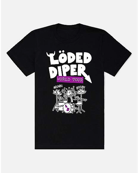 Löded Diper World Tour T Shirt - Diary of a Wimpy Kid