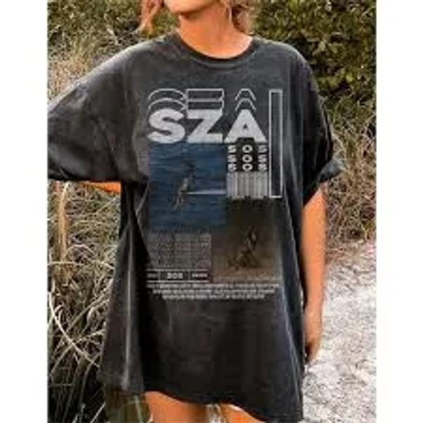 SZA SOS Album Shirt Comfort Colors, Sza New Album Aesthetic T-Shirt, Music RnB Singer Rapper Shirt, Music Concert Shirt,
