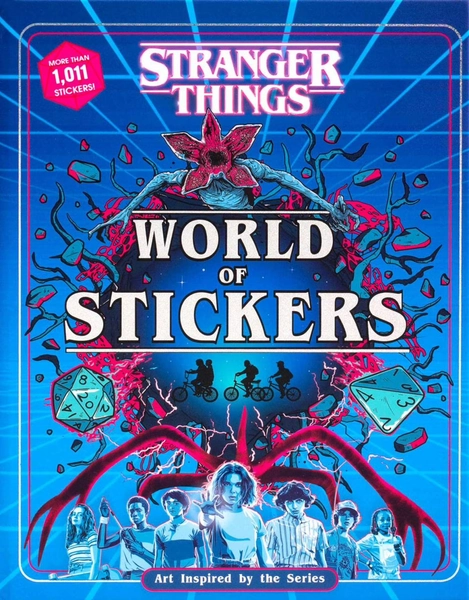 Stranger Things World of Stickers: Art Inspired by the Series (Hardcover)
