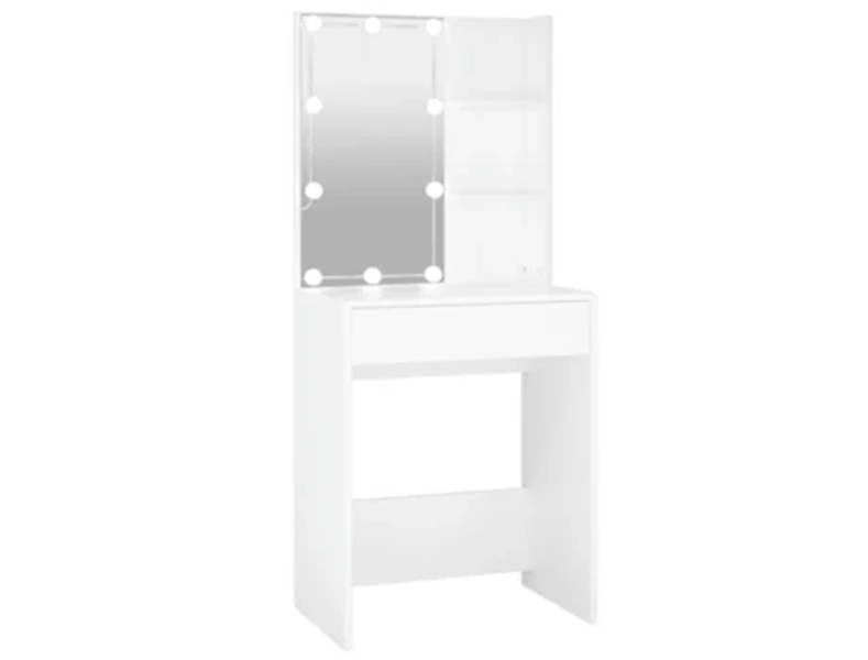 Conjunto de toucador VIDAXL Branco Madeira processada (60x40x140 cm )
